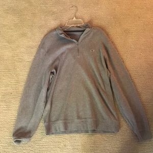 vineyard vines gray pullover sweater